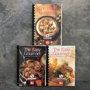 The Easy Gourmet Cookbooks From Safeway Set of 3